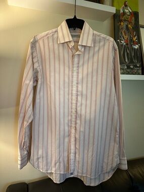 Burberry Striped Dress Shirt